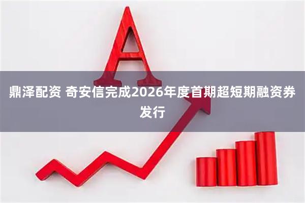 鼎泽配资 奇安信完成2026年度首期超短期融资券发行